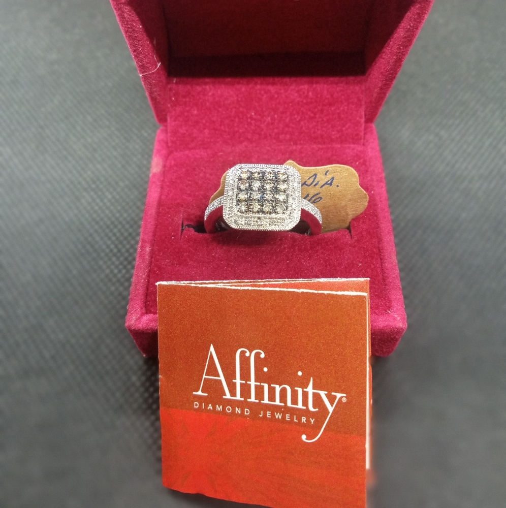 🔥New Chocolate Diamond Ring By Affinity🔥